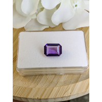 5.33 Ct. Purple Amethyst from Ceylon (Sri Lanka) Life Style