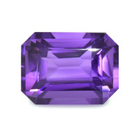 8.58 Ct.Tw. Emerald Cut Amethyst