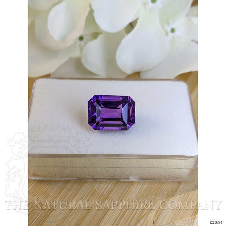 8.58 Ct. Purple Amethyst from Ceylon (Sri Lanka)