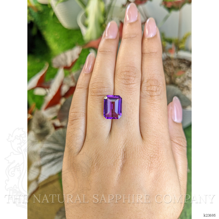 6.85 Ct. Purple Amethyst from Ceylon (Sri Lanka)