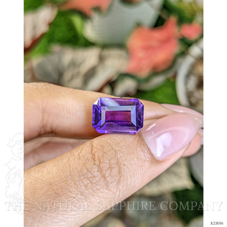 6.78 Ct. Purple Amethyst from Ceylon (Sri Lanka)