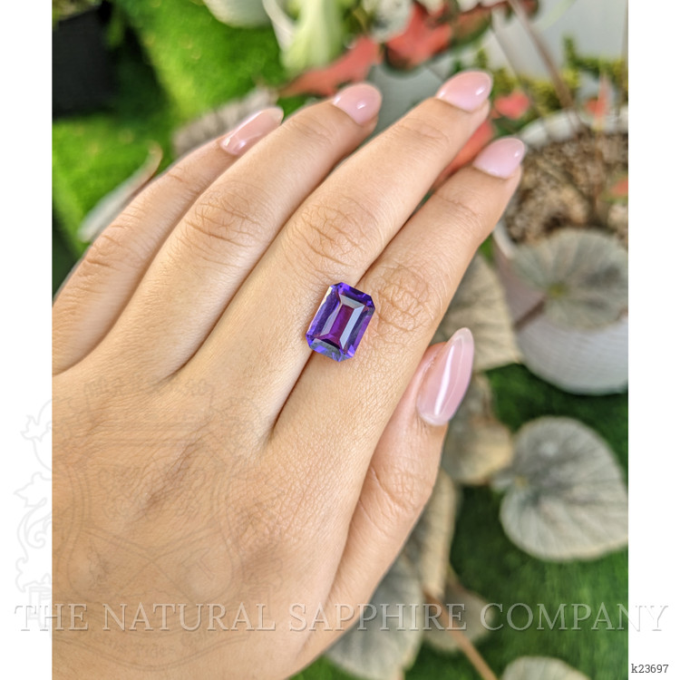 4.99 Ct. Purple Amethyst from Ceylon (Sri Lanka)