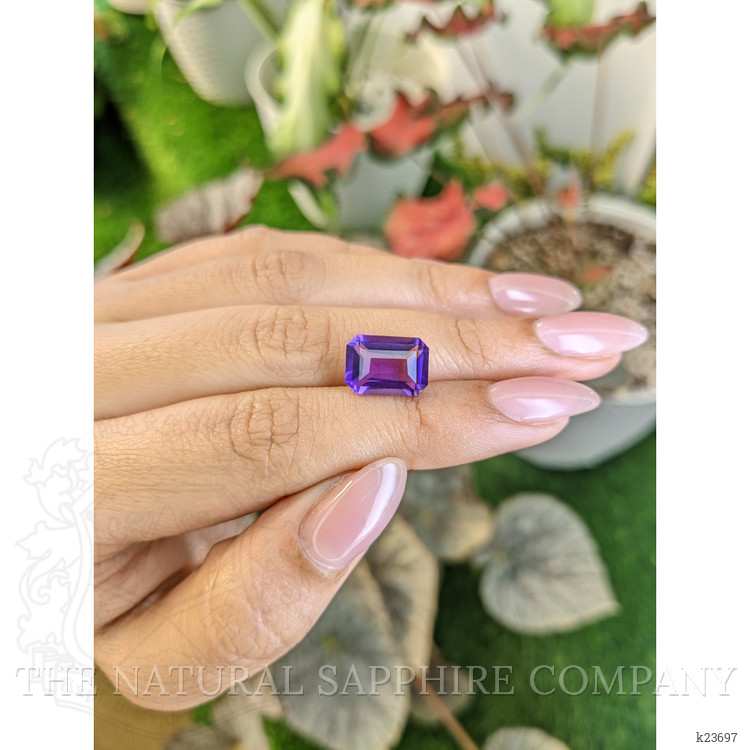 4.99 Ct. Purple Amethyst from Ceylon (Sri Lanka)