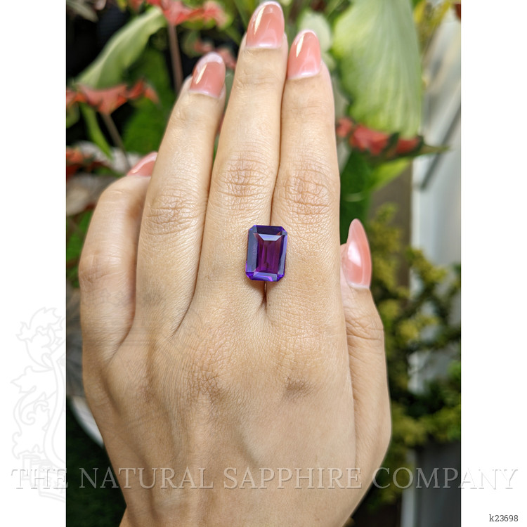 4.96 Ct. Purple Amethyst from Ceylon (Sri Lanka)