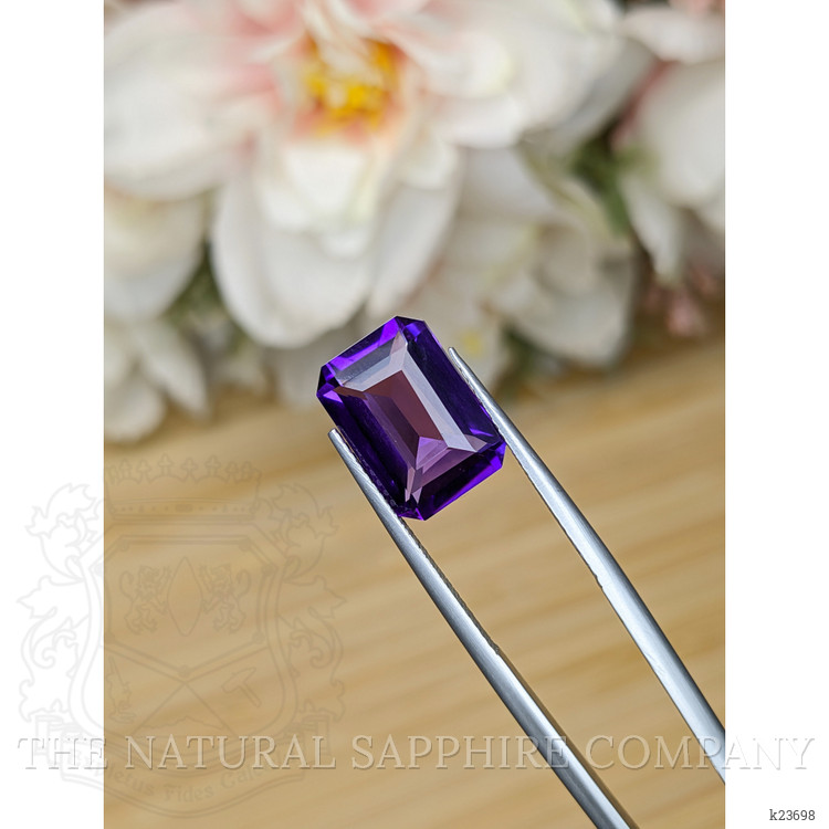 4.96 Ct. Purple Amethyst from Ceylon (Sri Lanka)