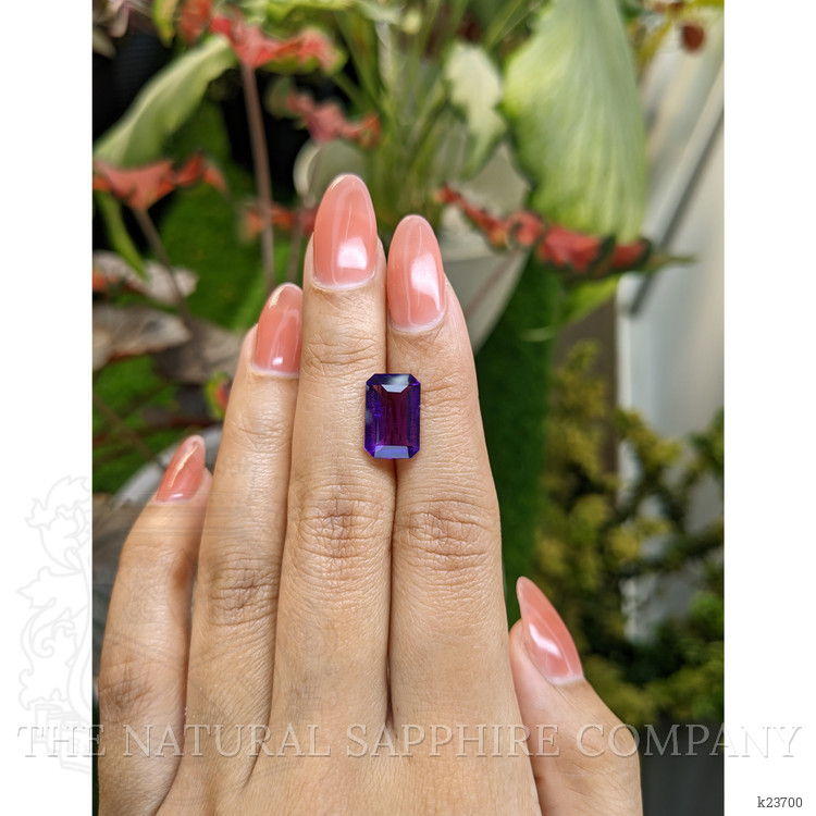 4.18 Ct. Purple Amethyst from Ceylon (Sri Lanka)