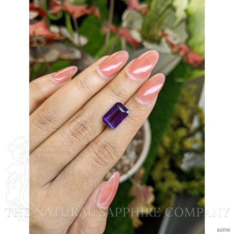 4.18 Ct. Purple Amethyst from Ceylon (Sri Lanka)