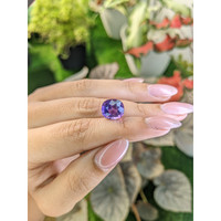 6.31 Ct. Purple Amethyst from Madagascar Life Style