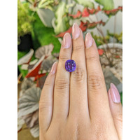 6.31 Ct. Purple Amethyst from Madagascar Life Style