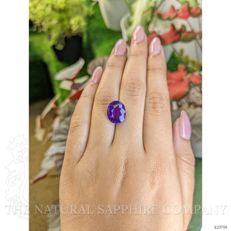 5.42 Ct. Purple Amethyst from Madagascar