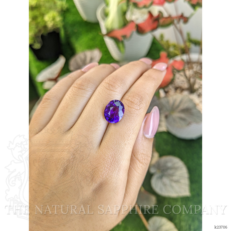 5.42 Ct. Purple Amethyst from Madagascar