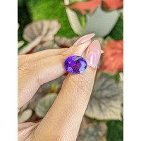5.42 Ct. Purple Amethyst from Madagascar Life Style