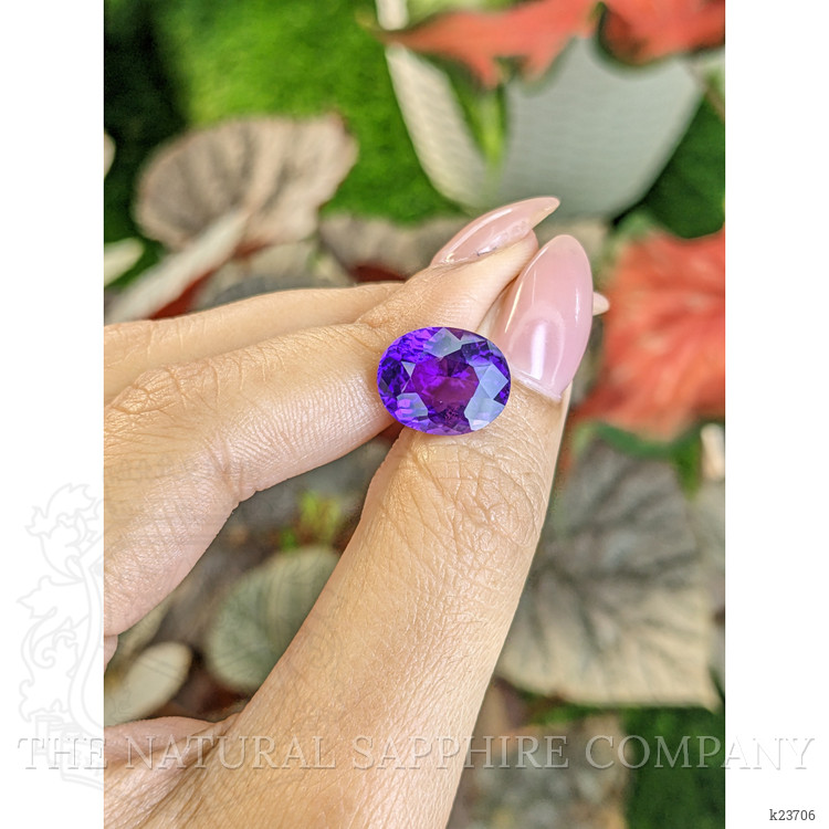 5.42 Ct. Purple Amethyst from Madagascar