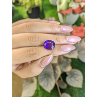 5.42 Ct. Purple Amethyst from Madagascar Life Style