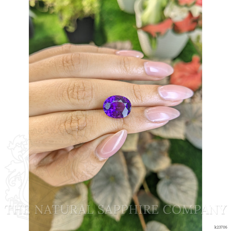 5.42 Ct. Purple Amethyst from Madagascar