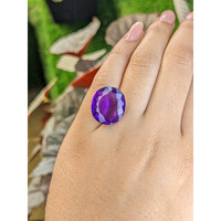 14.78 Ct. Amethyst from Madagascar Life Style