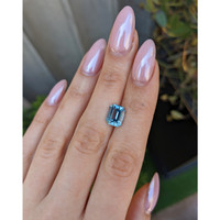 2.81 Ct. Blue Aquamarine Life Style