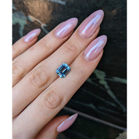 2.81 Ct. Blue Aquamarine Life Style