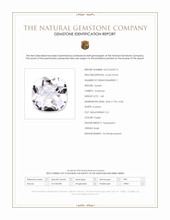 1.68 Ct. Purple Amethyst from Brazil Scan Report