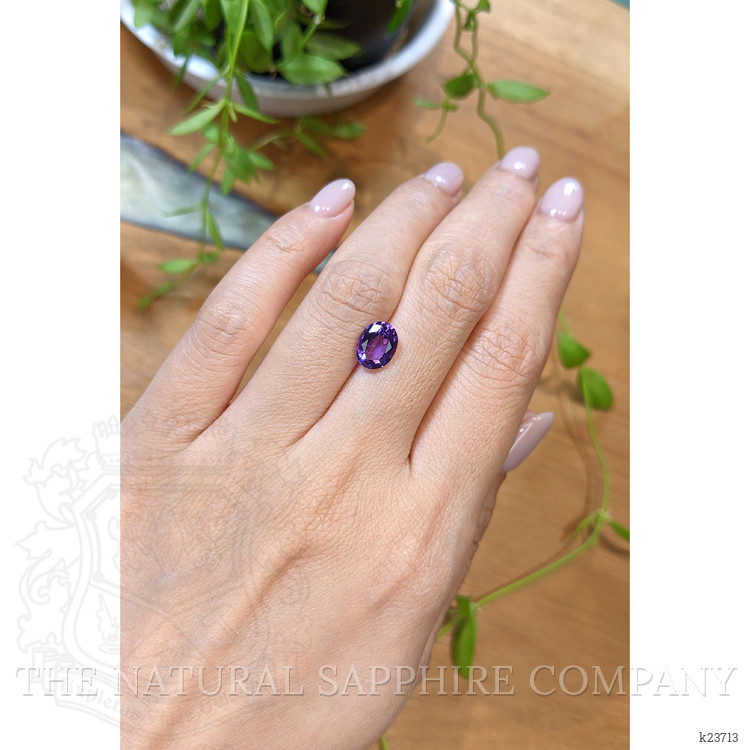 1.68 Ct. Purple Amethyst from Brazil