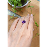 2.40 Ct. Purple Amethyst from Brazil Life Style