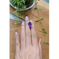7.79 Ct. Purple Amethyst from Brazil Life Style