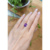 2.07 Ct. Purple Amethyst from Brazil Life Style