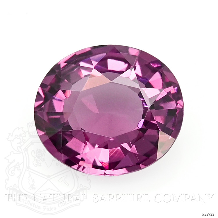 1.27 Ct. Purplish Pink Rhodolite Garnet from Ceylon (Sri Lanka)