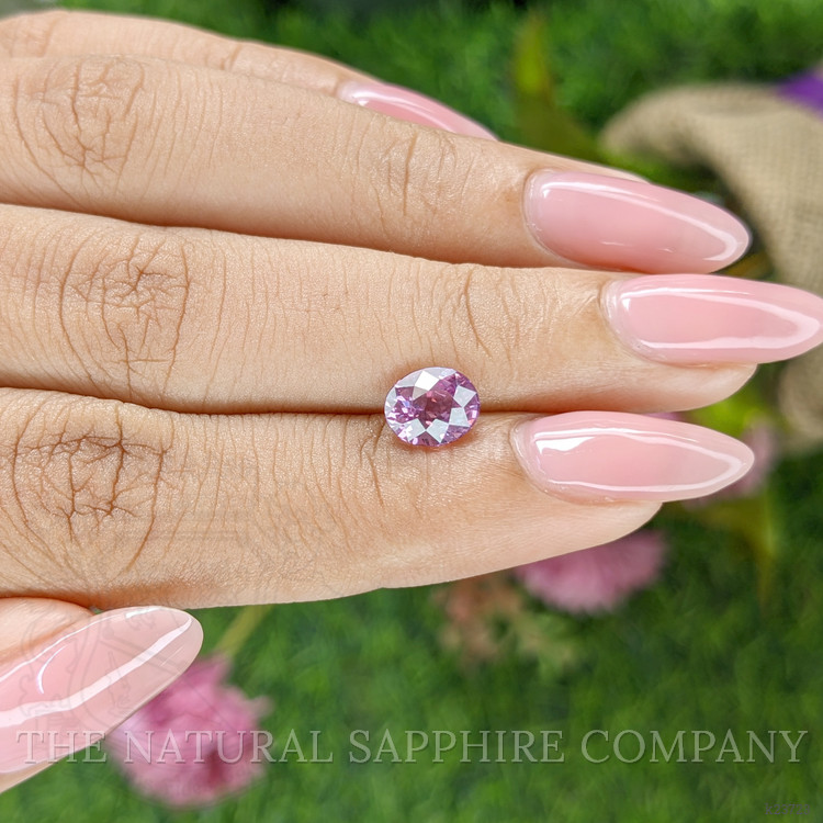 1.53 Ct. Purplish Pink Rhodolite Garnet from Ceylon (Sri Lanka)