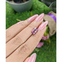 2.07 Ct. Purplish Pink Rhodolite Garnet from Ceylon (Sri Lanka) Life Style