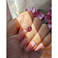 1.55 Ct. Purplish Pink Rhodolite Garnet from Ceylon (Sri Lanka) Life Style