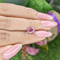 1.55 Ct. Purplish Pink Rhodolite Garnet from Ceylon (Sri Lanka) Life Style
