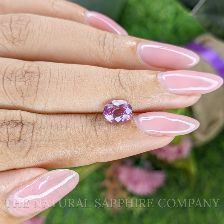 1.80 Ct. Purplish Pink Rhodolite Garnet from Ceylon (Sri Lanka)