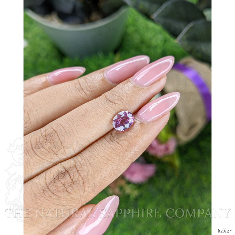 1.80 Ct. Purplish Pink Rhodolite Garnet from Ceylon (Sri Lanka)