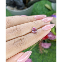1.53 Ct. Purplish Pink Rhodolite Garnet from Ceylon (Sri Lanka) Life Style