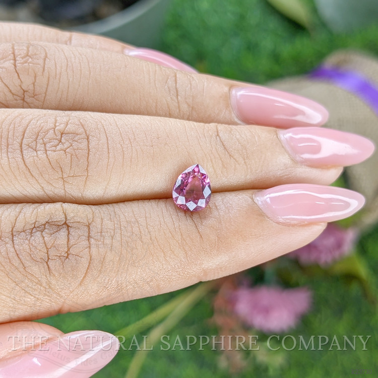 1.53 Ct. Purplish Pink Rhodolite Garnet from Ceylon (Sri Lanka)