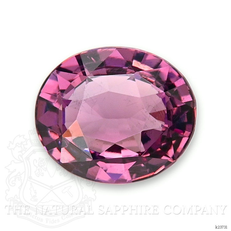 1.95 Ct. Purplish Pink Rhodolite Garnet from Ceylon (Sri Lanka)