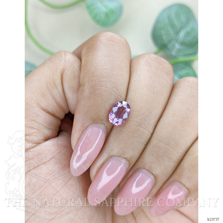 1.40 Ct. Purplish Pink Rhodolite Garnet from Ceylon (Sri Lanka)