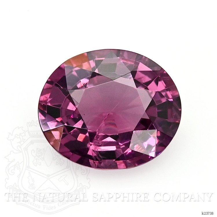 1.26 Ct. Purplish Pink Rhodolite Garnet from Ceylon (Sri Lanka)