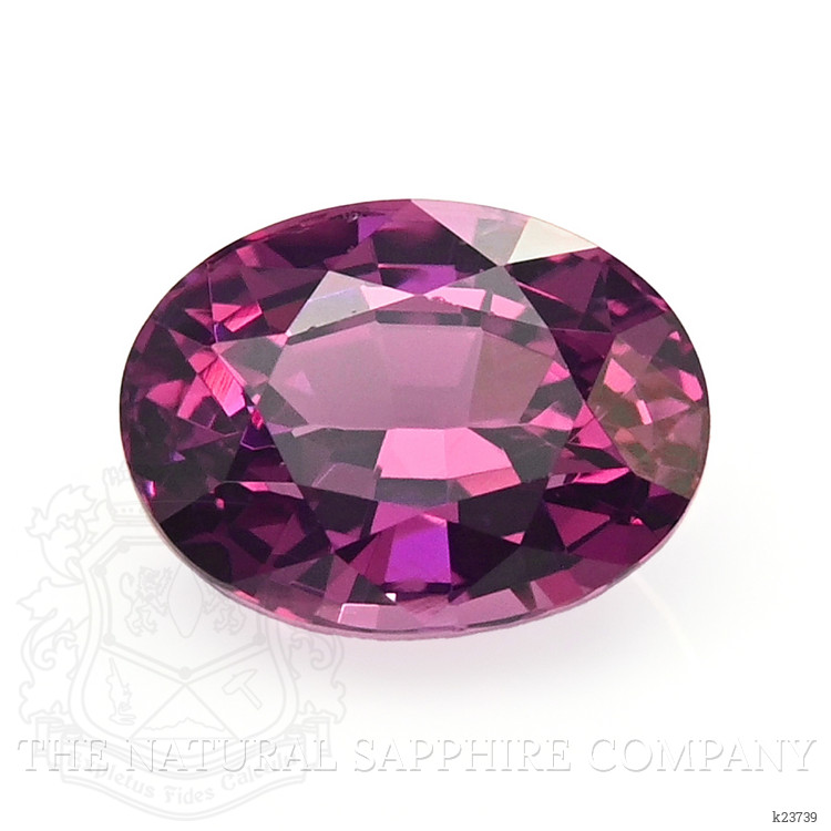 1.57 Ct. Purplish Pink Rhodolite Garnet from Ceylon (Sri Lanka)