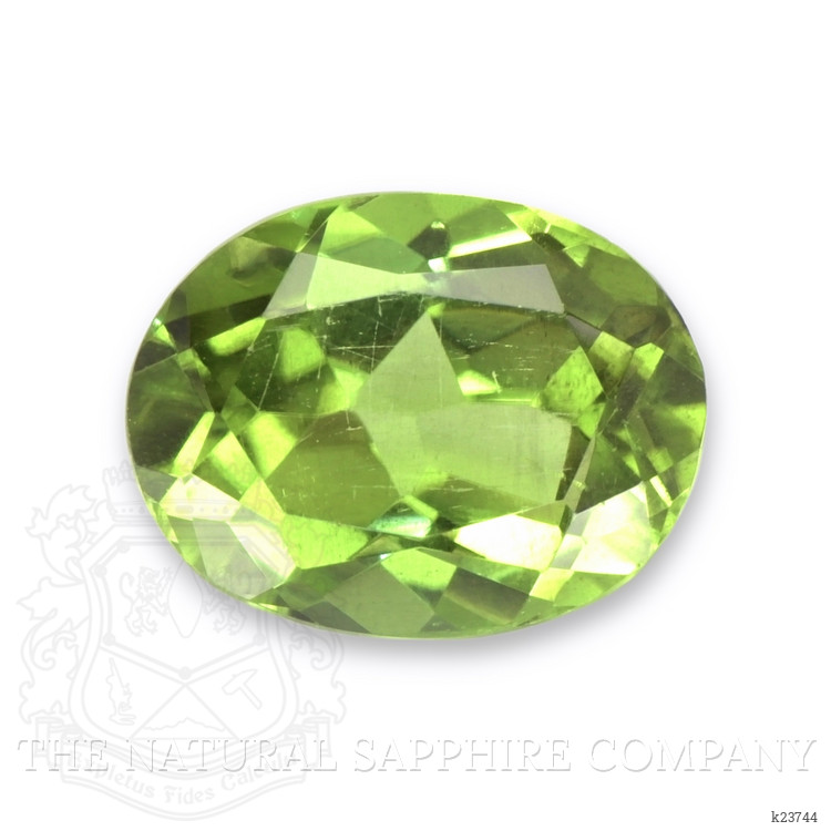 5.64 Ct. Yellowish Green Peridot from Burma (Myanmar)