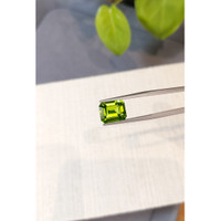 4.27 Ct. Yellowish Green Peridot from Burma (Myanmar) Life Style