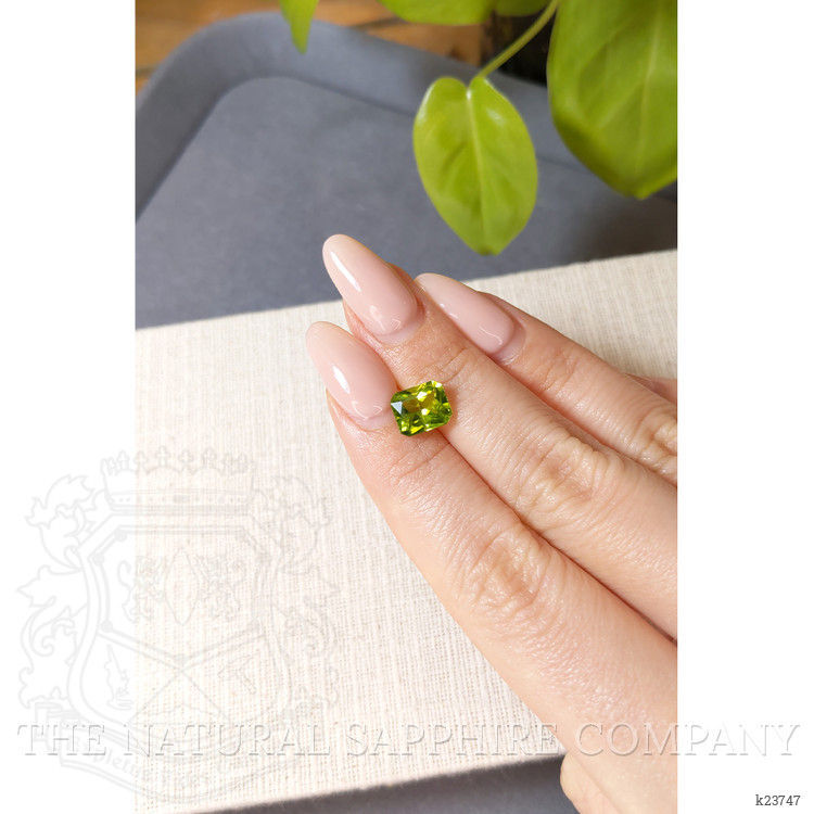 2.50 Ct. Yellowish Green Peridot from Burma (Myanmar)