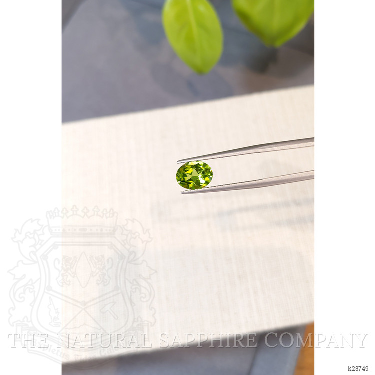 2.26 Ct. Yellowish Green Peridot from Burma (Myanmar)