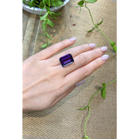 16.73 Ct. Purple Amethyst from Brazil Life Style