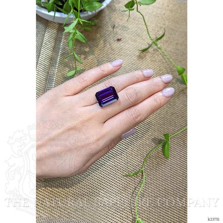 16.73 Ct. Purple Amethyst from Brazil