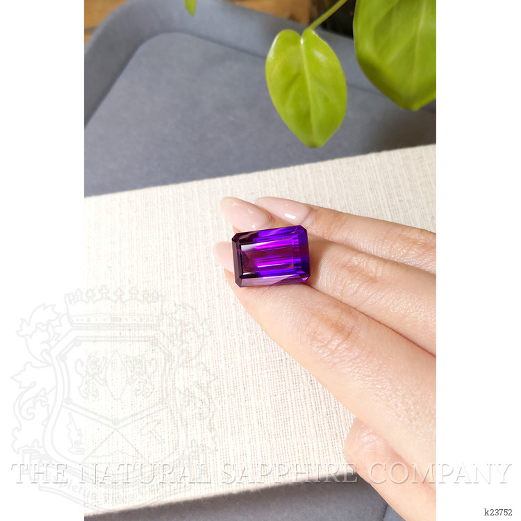 25.09 Ct. Purple Amethyst from Brazil