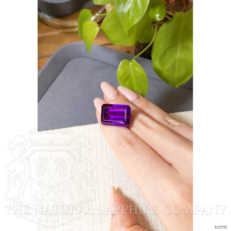 25.09 Ct. Purple Amethyst from Brazil
