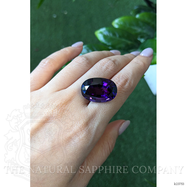 22.98 Ct. Purple Amethyst from Brazil