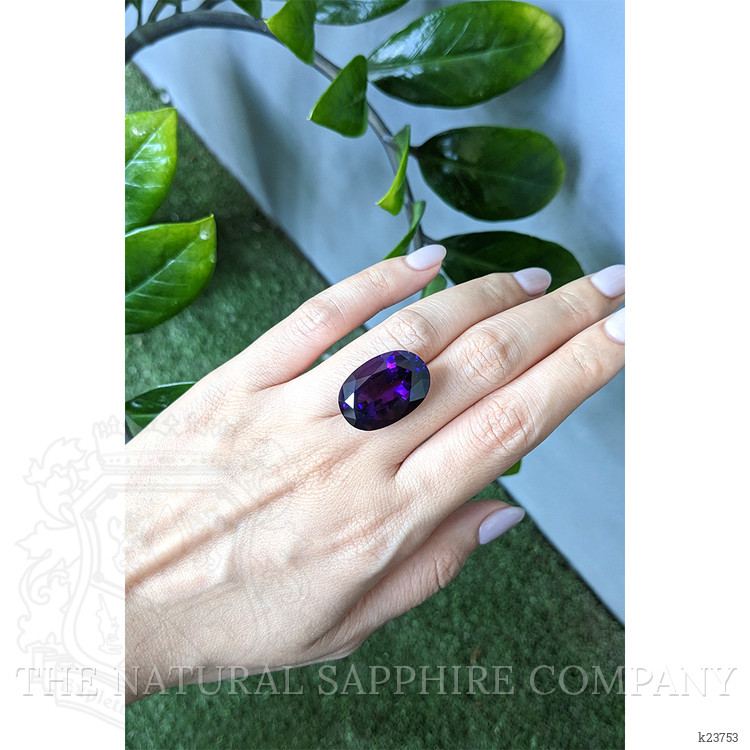 22.98 Ct. Purple Amethyst from Brazil